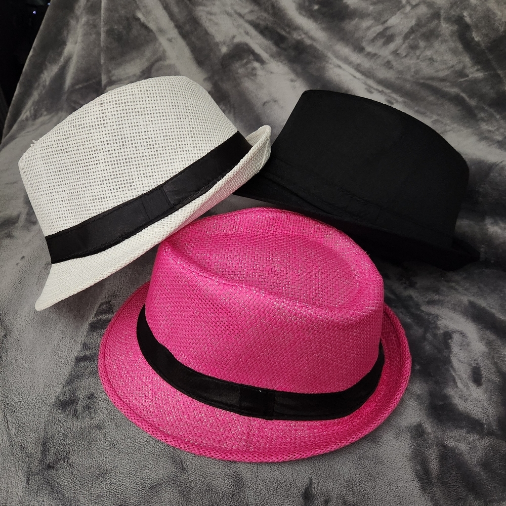 Hats - Fedora 3 For $24